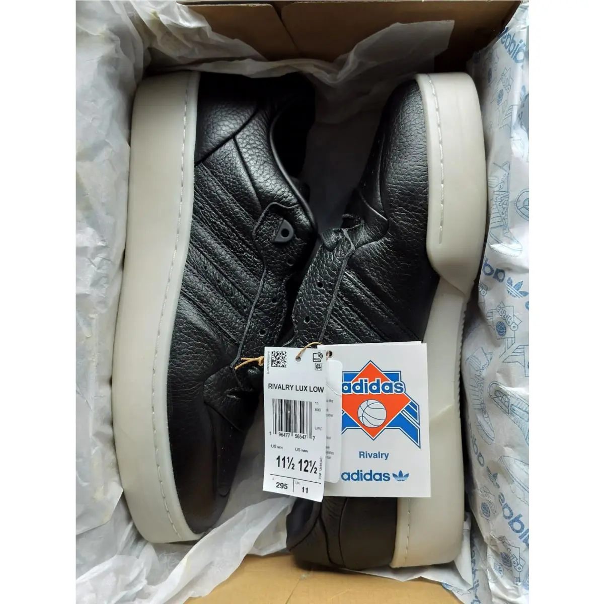 Adidas shoes - adidas Rivalry - Rivalry - ID3950 - Black (UPC: 196477565330) 5