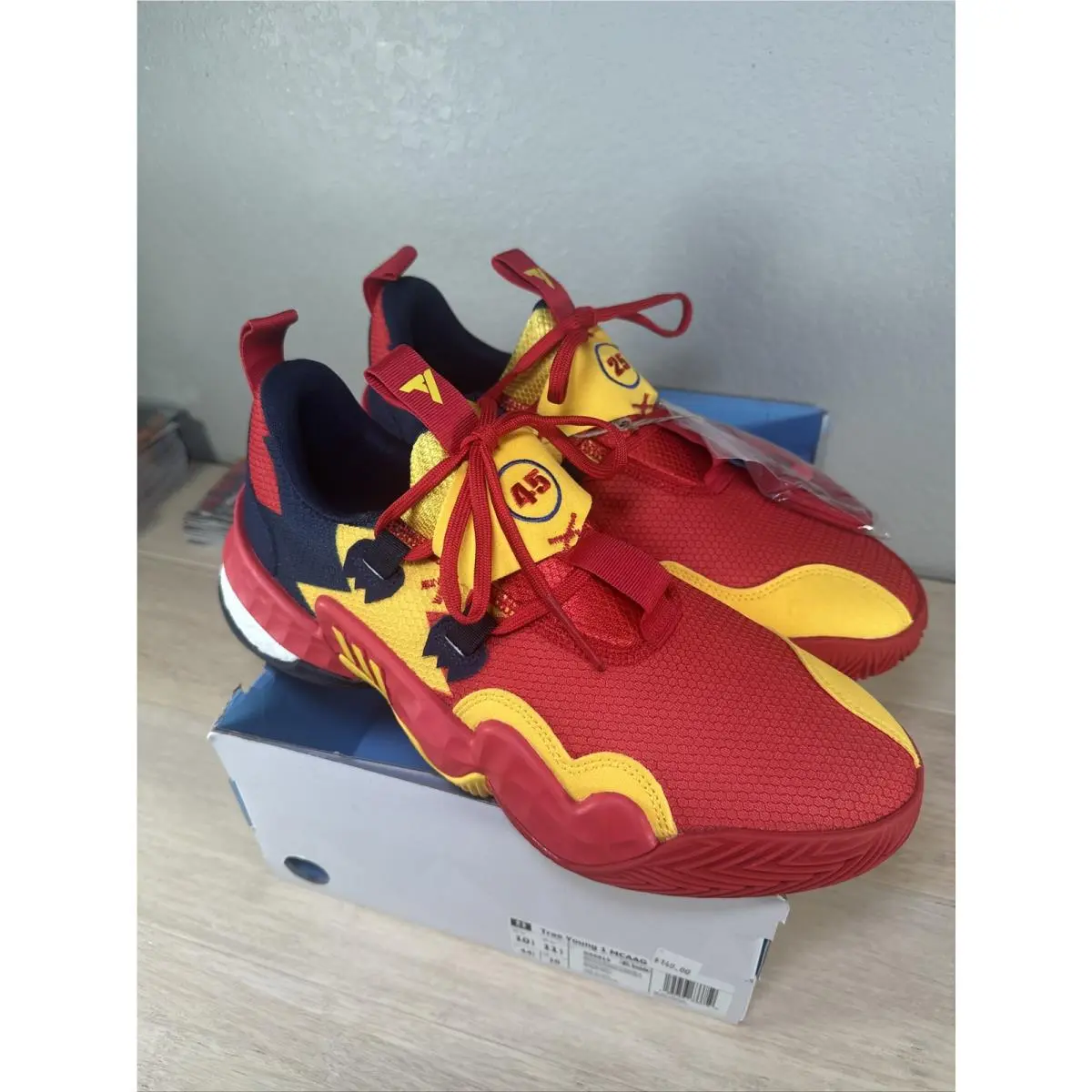 Adidas shoes - adidas Trae Young 1 - Trae Young - GX6815 - Red (UPC: 0195743633759) 1