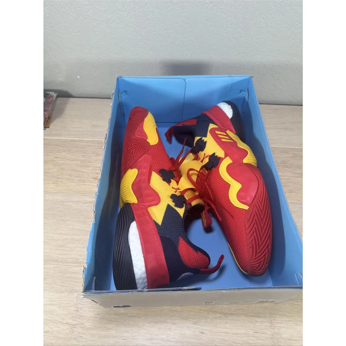 Adidas shoes - adidas Trae Young 1 - Trae Young - GX6815 - Red (UPC: 0195743633759) 5
