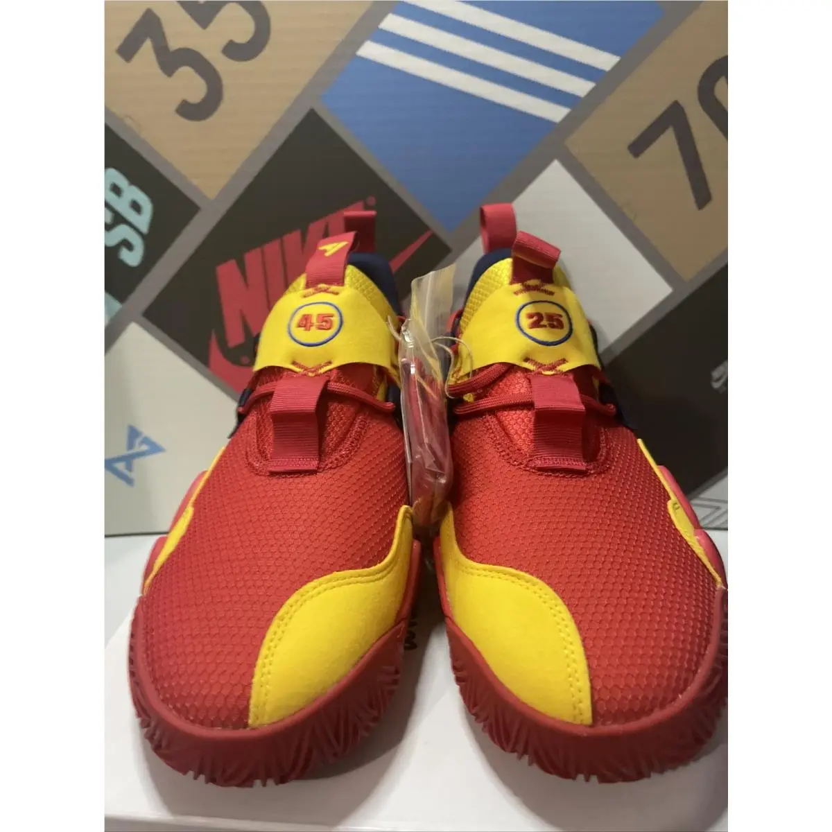 Adidas shoes - adidas Trae Young 1 - Trae Young - GX6815 - Red (UPC: 0195743633759) 1