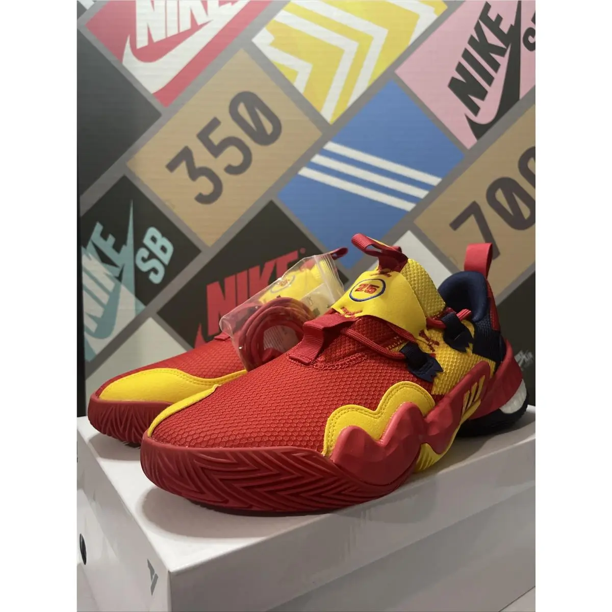 Adidas shoes - adidas Trae Young 1 - Trae Young - GX6815 - Red (UPC: 0195743633759) 2
