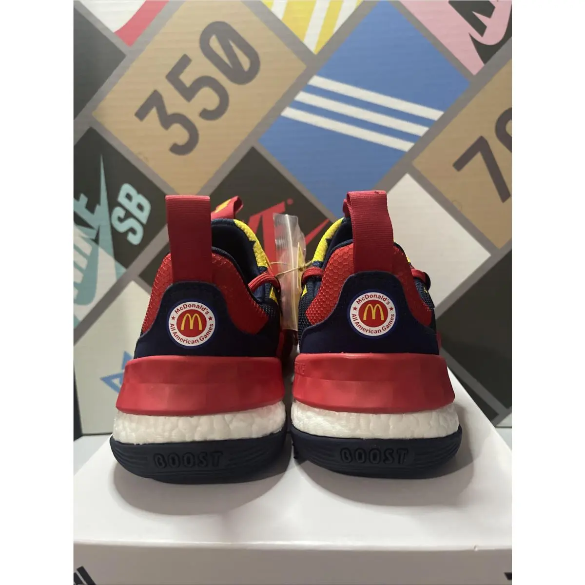 Adidas shoes - adidas Trae Young 1 - Trae Young - GX6815 - Red (UPC: 0195743633759) 4