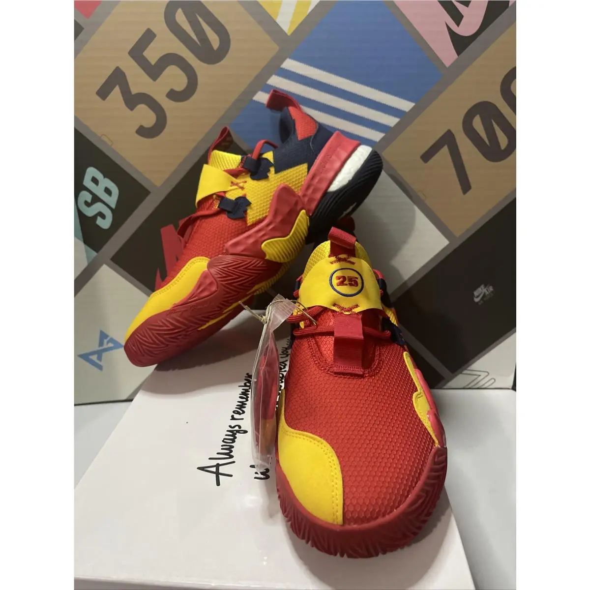 Adidas shoes - adidas Trae Young 1 - Trae Young - GX6815 - Red (UPC: 0195743633759) 6