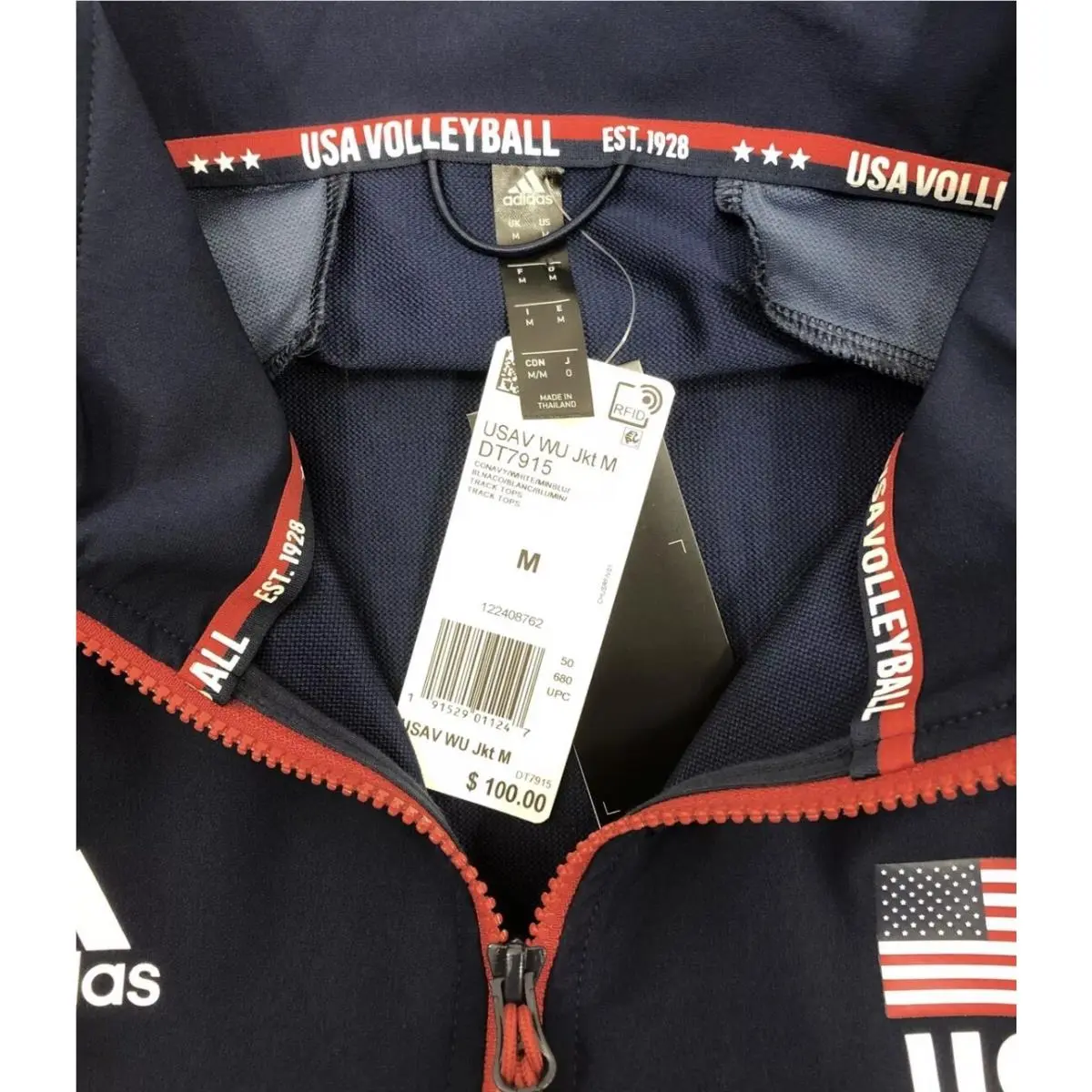 Adidas clothing - Adidas DT7915 - DT7915 - Blue, Manufacturer: Blue Red White (UPC: 191529011247) 3