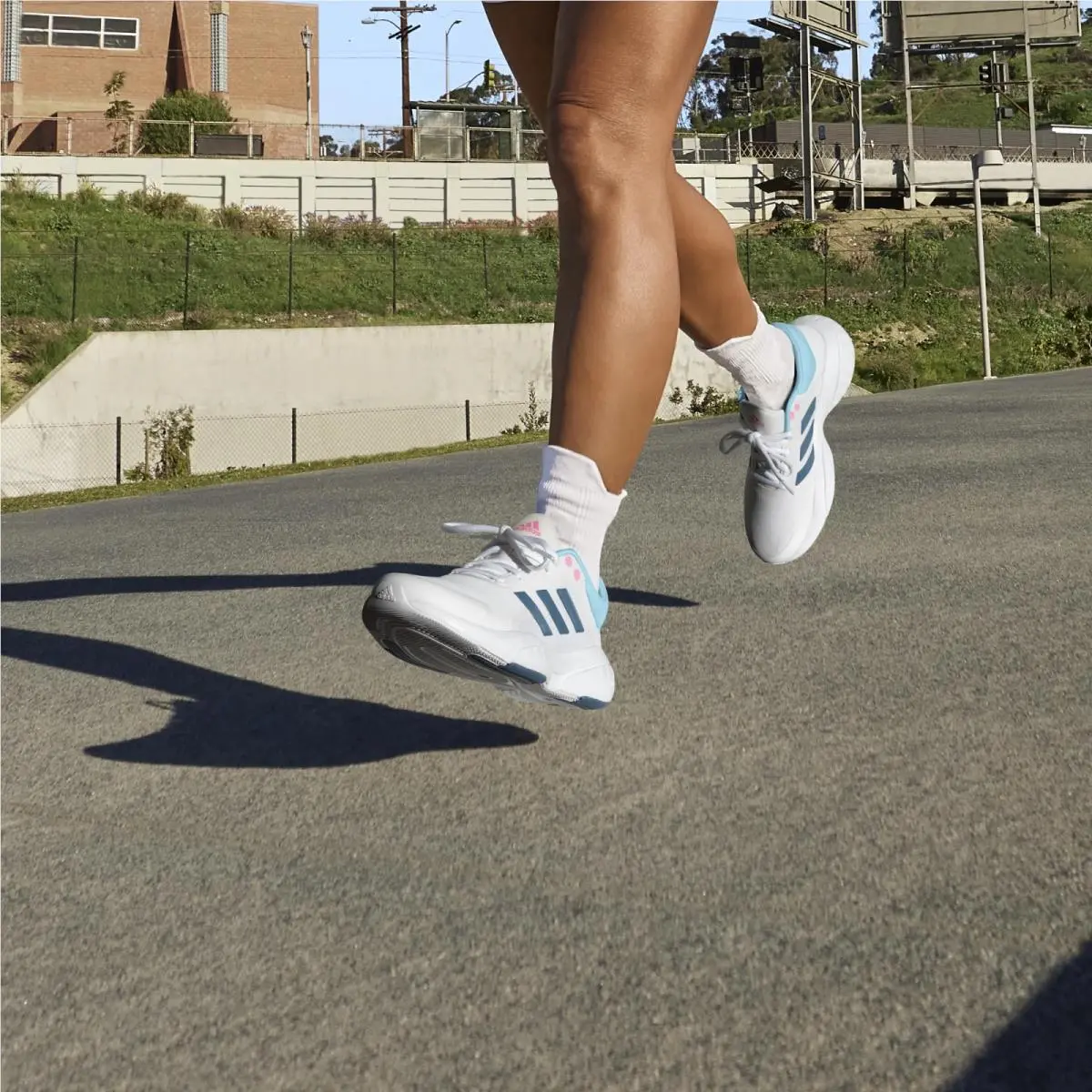 Adidas shoes - adidas Response - Response - GX2005 - Cloud White / Altered Blue / Beam Pink (UPC: 195740191238) 4