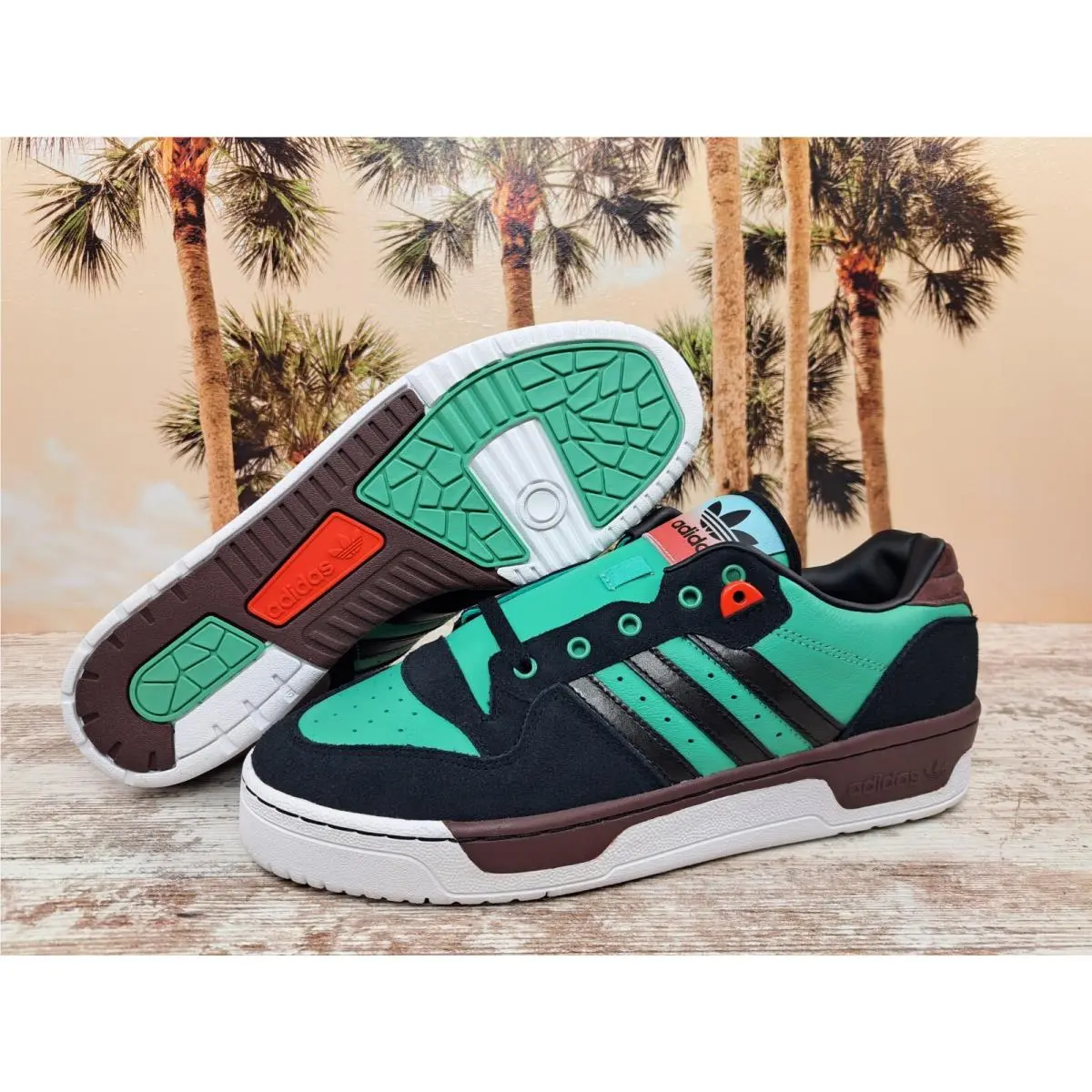 Adidas shoes - adidas Rivalry Low - Rivalry Low - JI3312 - Green 10