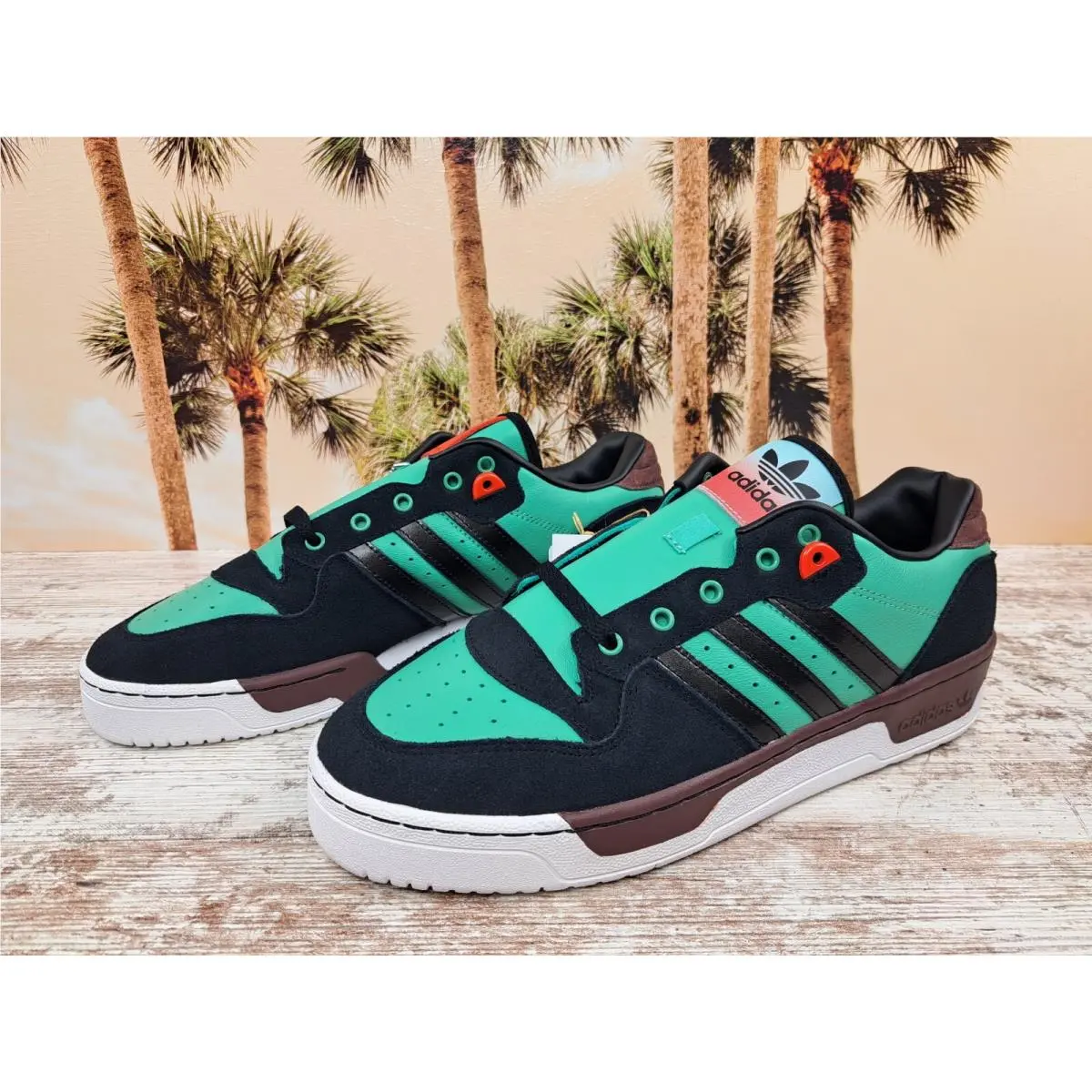 Adidas shoes - adidas Rivalry Low - Rivalry Low - JI3312 - Green 2