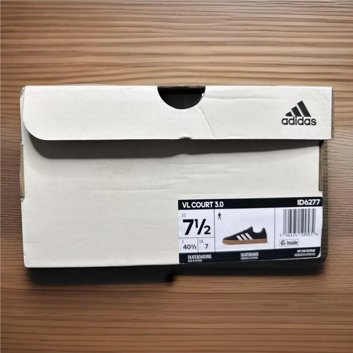 Adidas shoes - adidas VL Court 3.0 - Court - ID6277 - Green (UPC: 0196474599574) 8