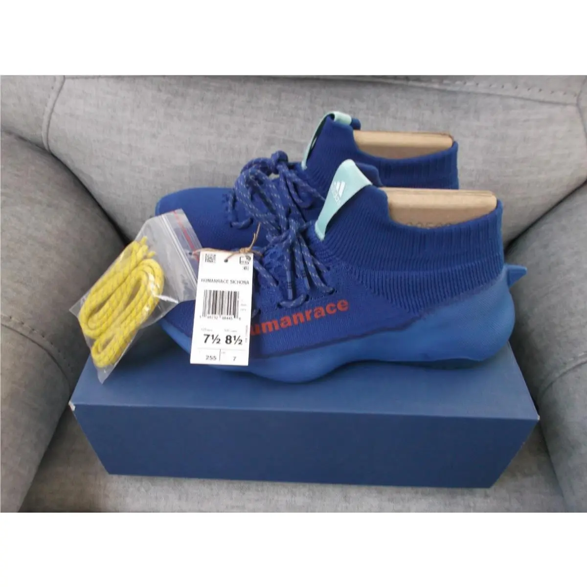 Adidas shoes - Human Race Sichona - Human Race Sichona - GW4880 - Blue (UPC: 195732984459) 4