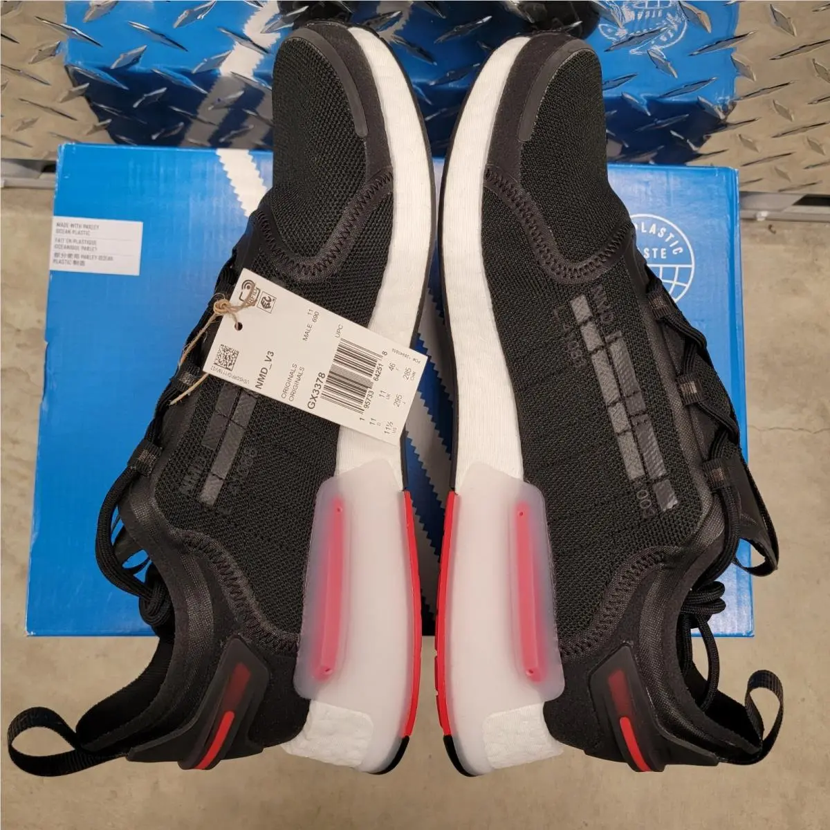 Adidas shoes - adidas NMD V3 - NMD - GX3378 - Black 5