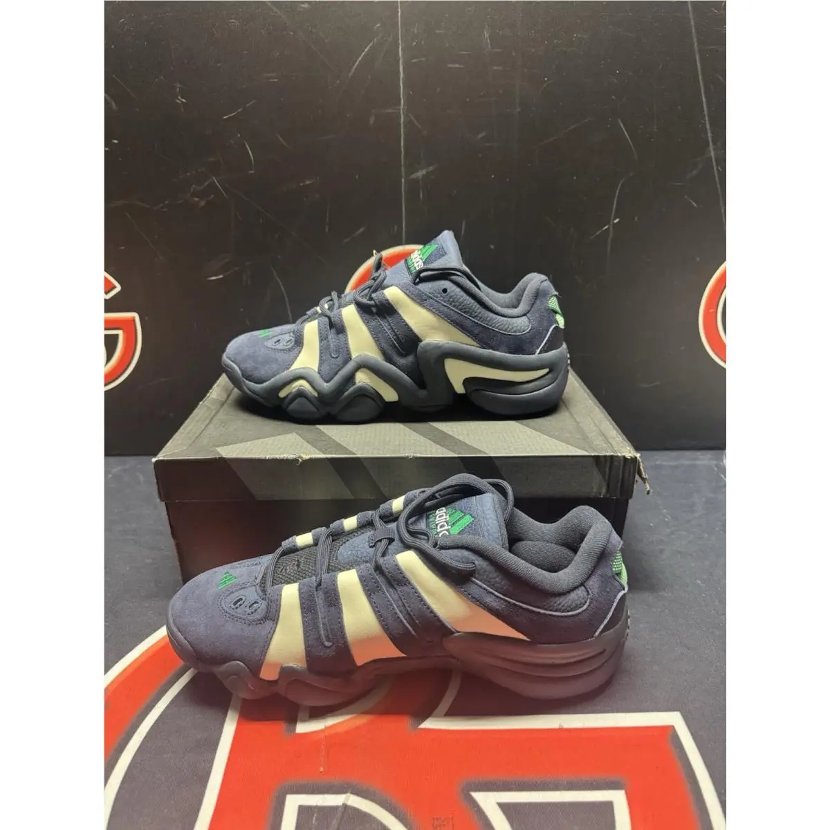 Adidas shoes - adidas Hyc Crazy 8 Low Basketball - IH2825 - Blue (UPC: 0196477717753) 0