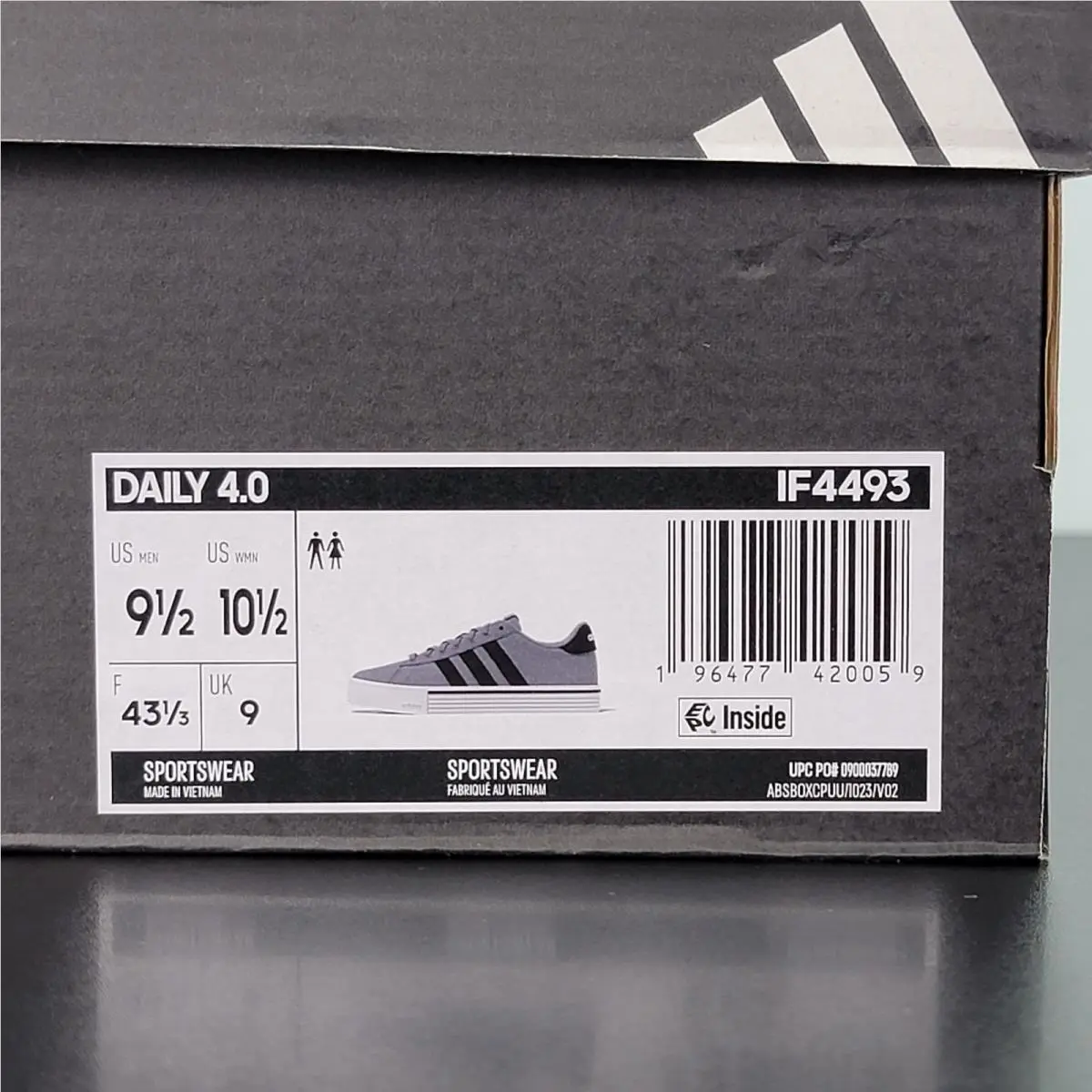 Adidas shoes - adidas Daily 4.0 - Daily - IF4493 - Gray 6