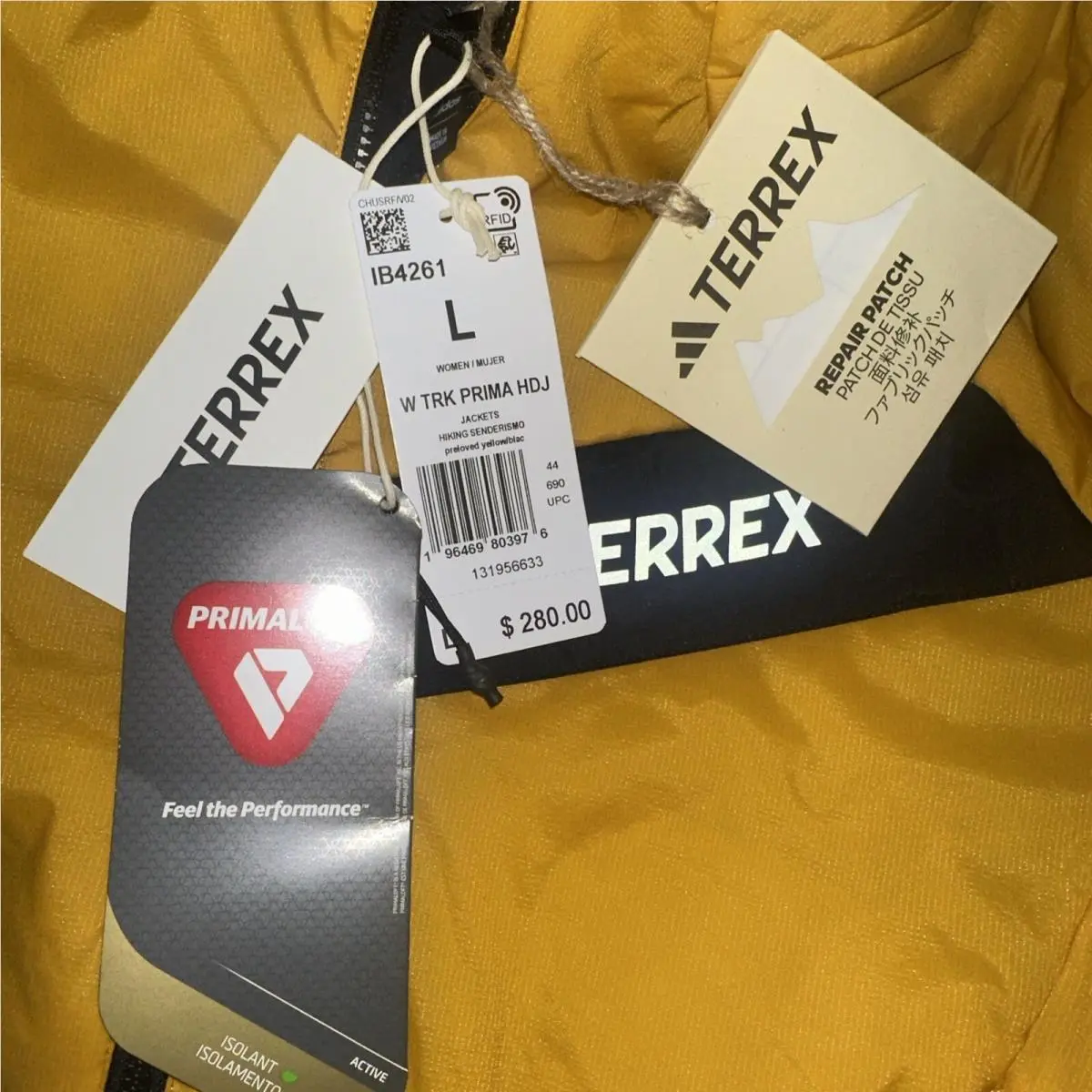 Adidas clothing - IB4261 - IB4261 - Yellow (UPC: 196469803976) 6