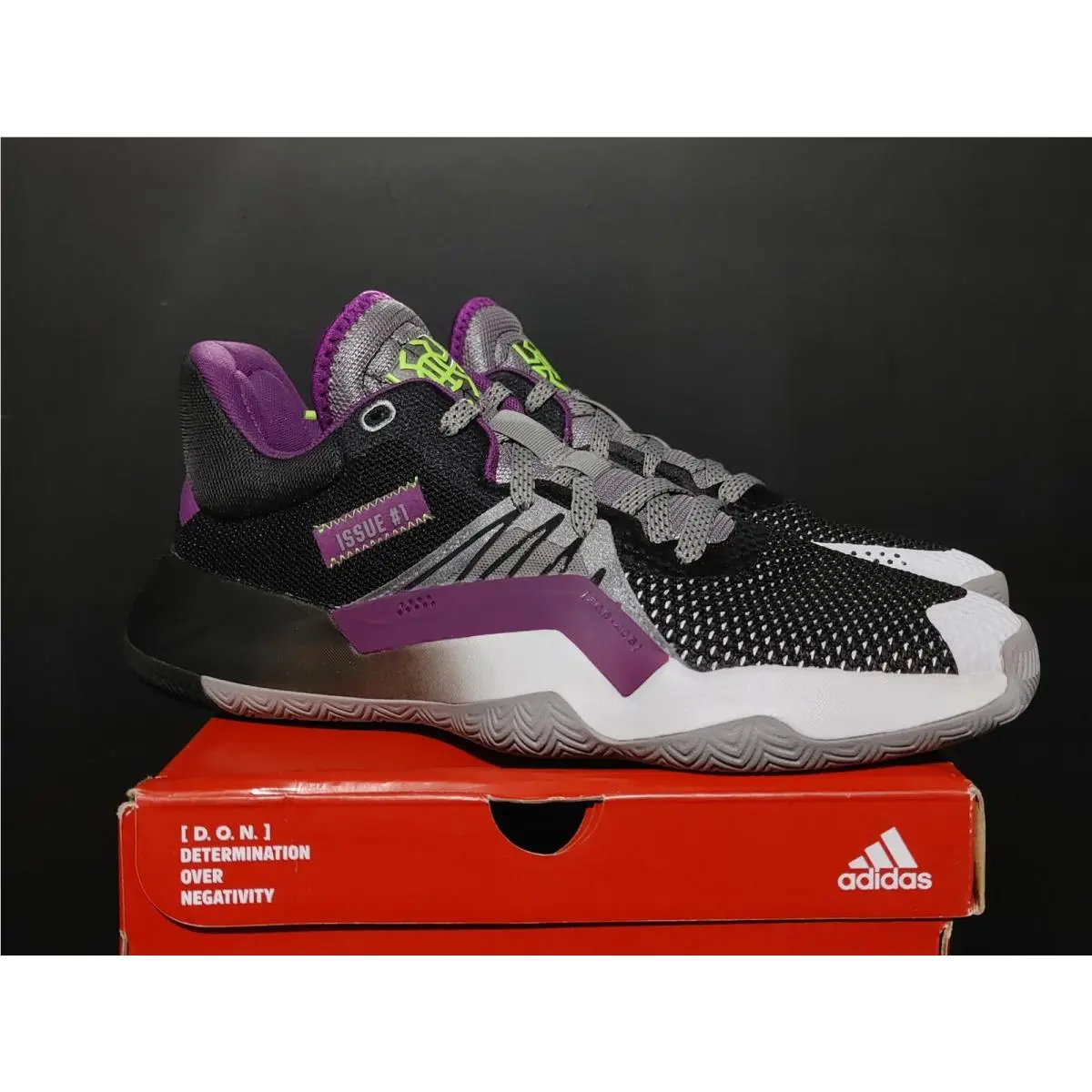 Adidas D.o.n. Donovan Mitchell Issue 1 Joker Men Limited sz 9.5 EH2134