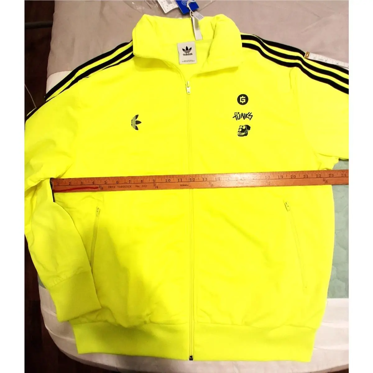 Adidas clothing - adidas Firebird - Firebird - HZ4528 - Yellow 9