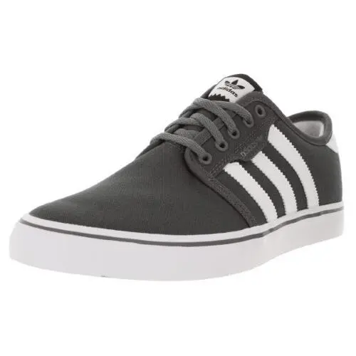 Adidas Seeley Skate Sneaker in Ash/white AQ8528 Ash/ftw Blk/wht Size 6