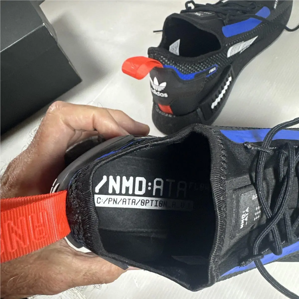 Adidas shoes - adidas NMD R1 - NMD - FZ3201 - Black, Manufacturer: Light Brown, Bliss, Off White 5