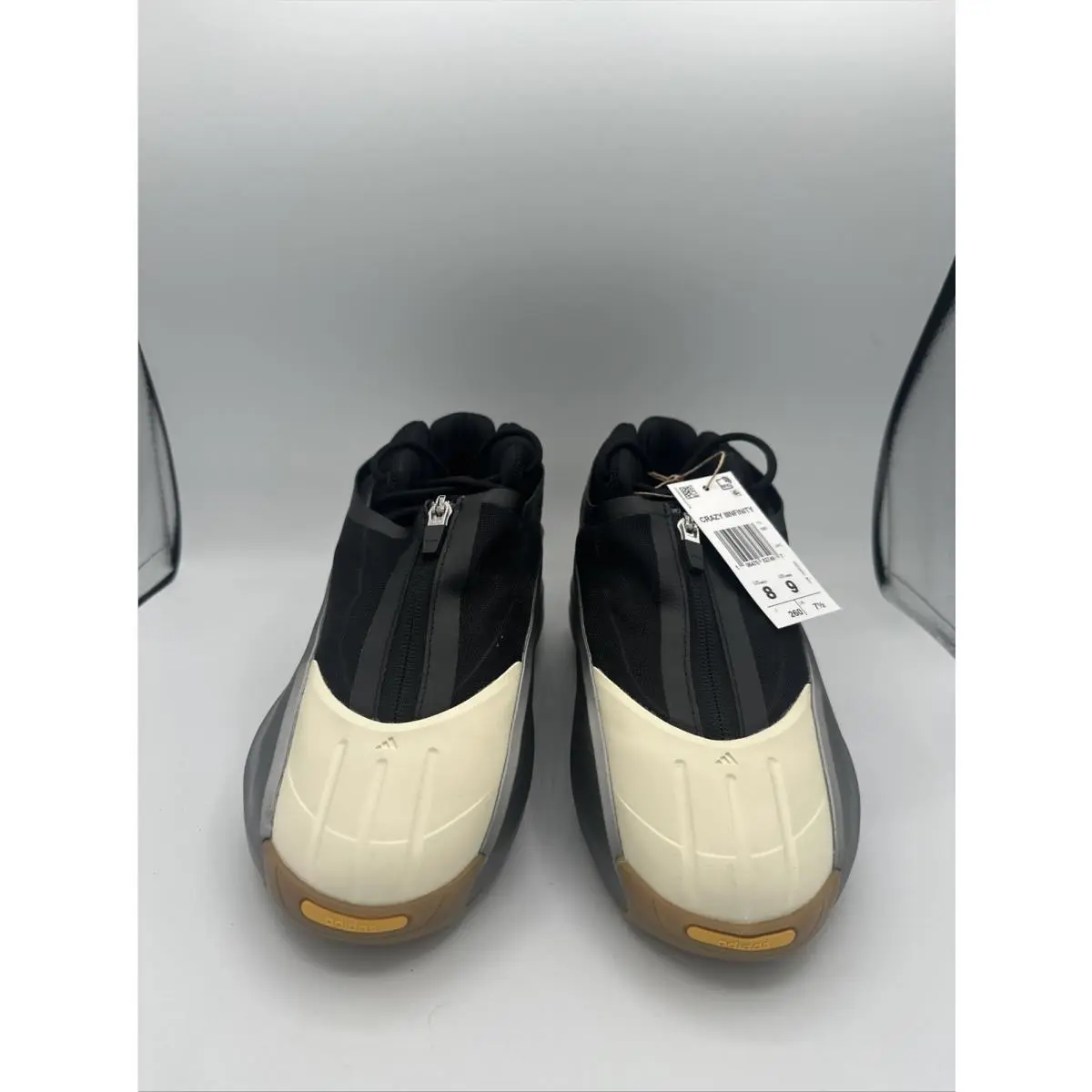 Adidas shoes - adidas Crazy IIInfinity - Crazy IIInfinity - IE7687 - Silver Metallic / Core Black / Cream White 0