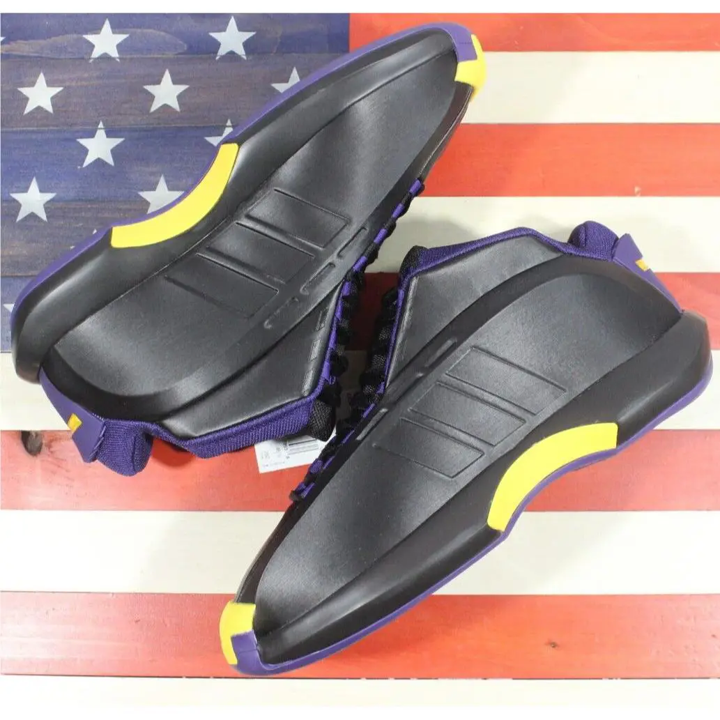 Adidas shoes - adidas Crazy 1 - Crazy - FZ6208 - Black, Manufacturer: CORE BLACK/BOLD GOLD/COURT PURPLE 1