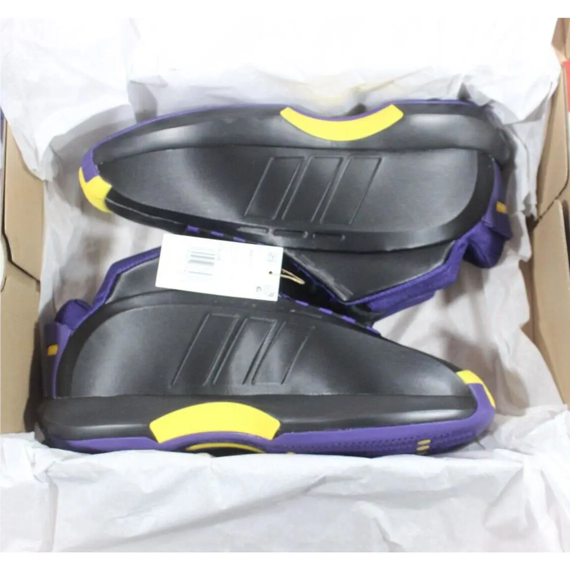 Adidas shoes - adidas Crazy 1 - Crazy - FZ6208 - Black, Manufacturer: CORE BLACK/BOLD GOLD/COURT PURPLE 4