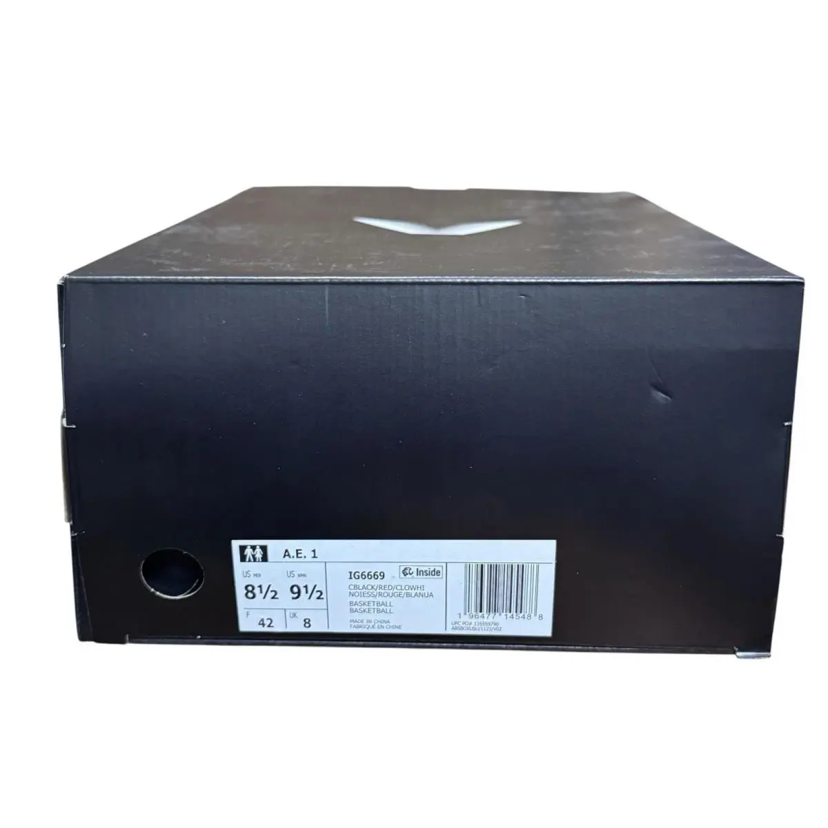 Adidas shoes - adidas AE 1 - IG6669 - Core Black/Red/Cloud White (UPC: 196477145488) 5