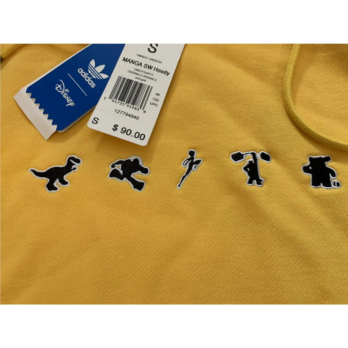 Adidas clothing - HC6928 - HC6928 - Yellow 1