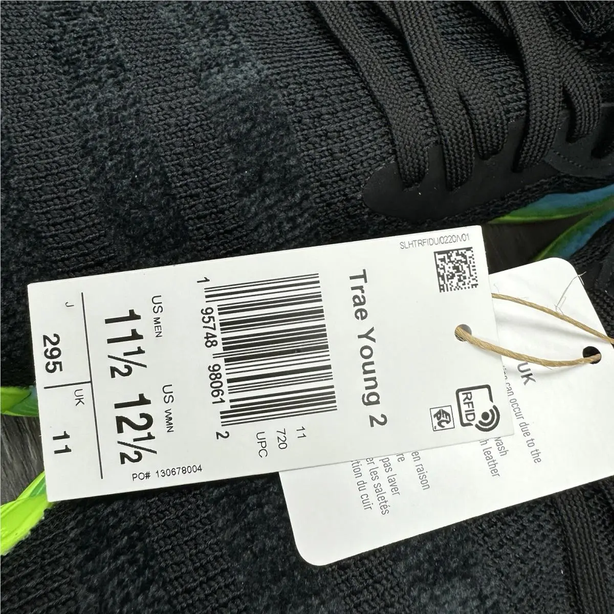 Adidas shoes - adidas Trae Young 2 - Trae Young - H06473 - Black (UPC: 195748980667) 5