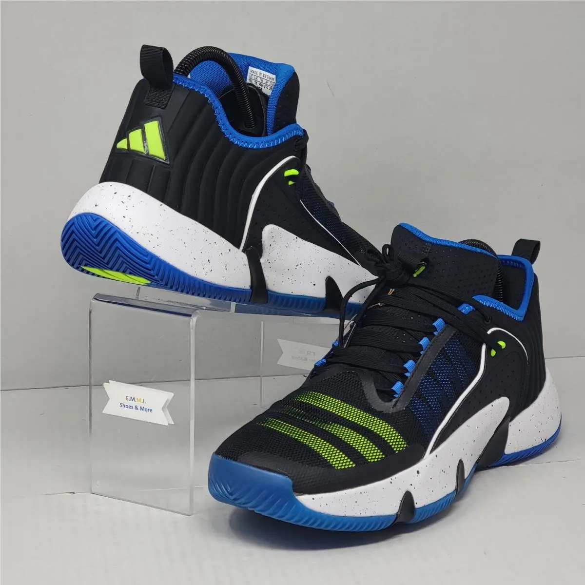 Adidas shoes - adidas trae unlimited - trae unlimited - IE0078 - Black, Blue, Lime Green (UPC: 196472203848) 3