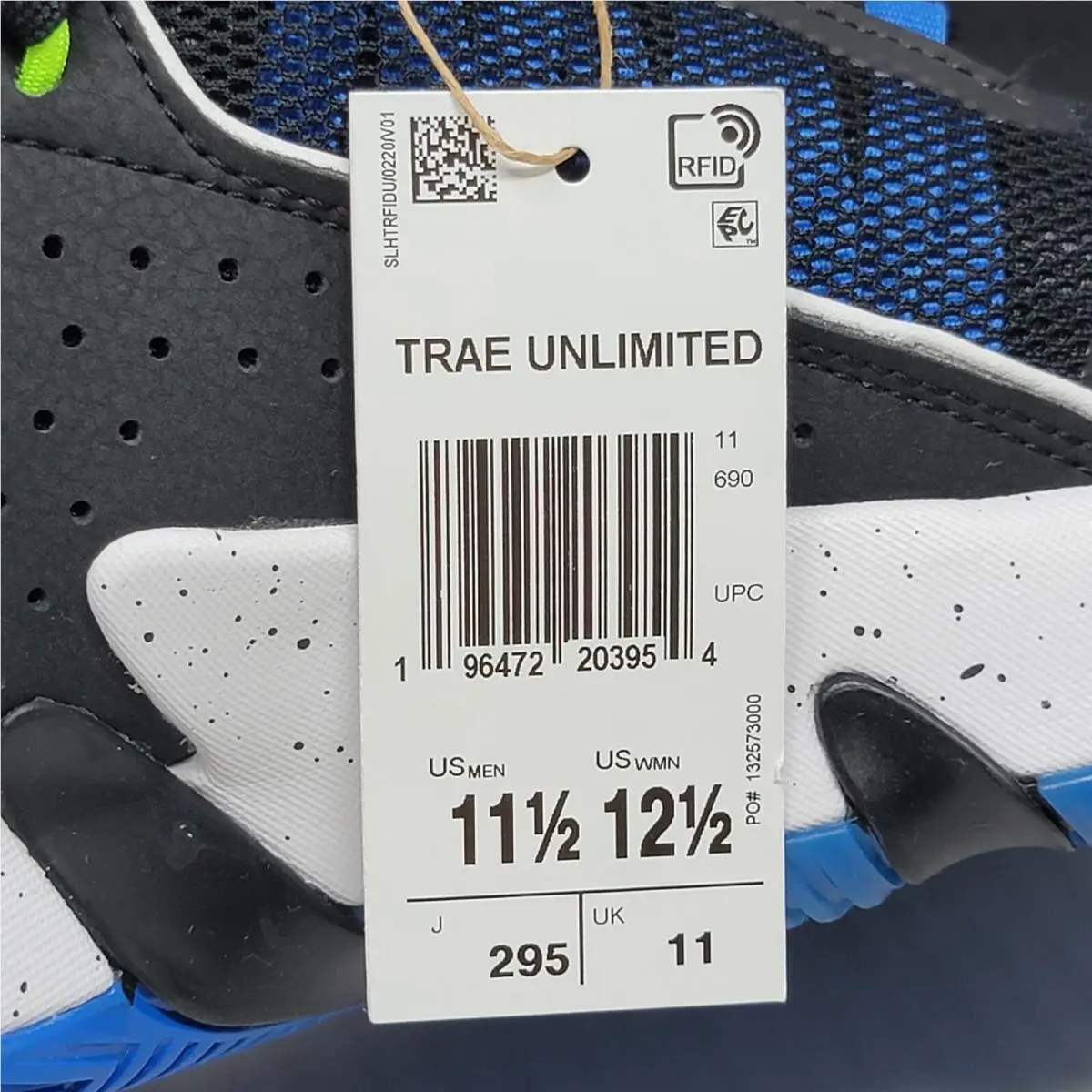 Adidas shoes - adidas trae unlimited - trae unlimited - IE0078 - Black, Blue, Lime Green (UPC: 196472203848) 6