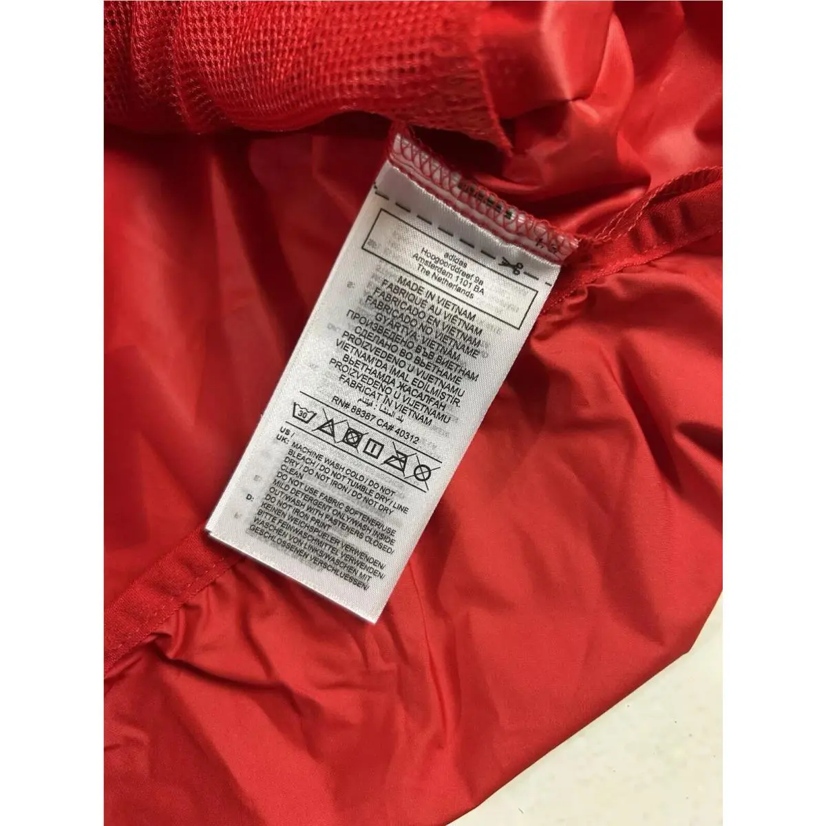 Adidas clothing - HY1782 - HY1782 - Red (UPC: 0196464533274) 2