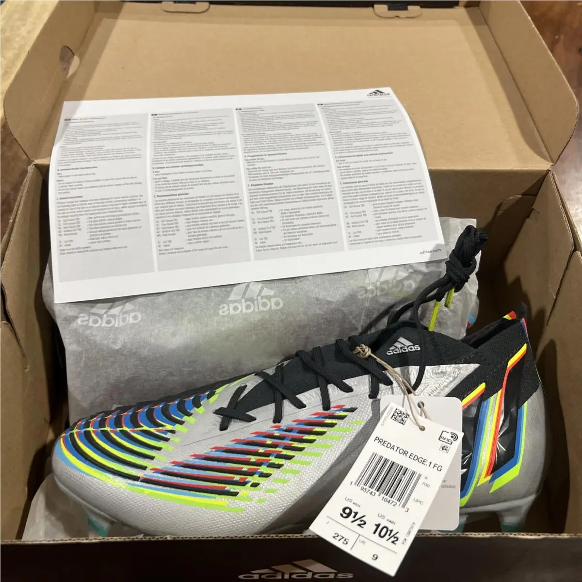 Adidas shoes - adidas Predator 19.4 - Predator - KZM92 - Gray 1