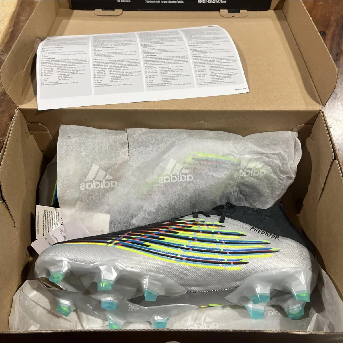 Adidas shoes - adidas Predator 19.4 - Predator - KZM92 - Gray 4
