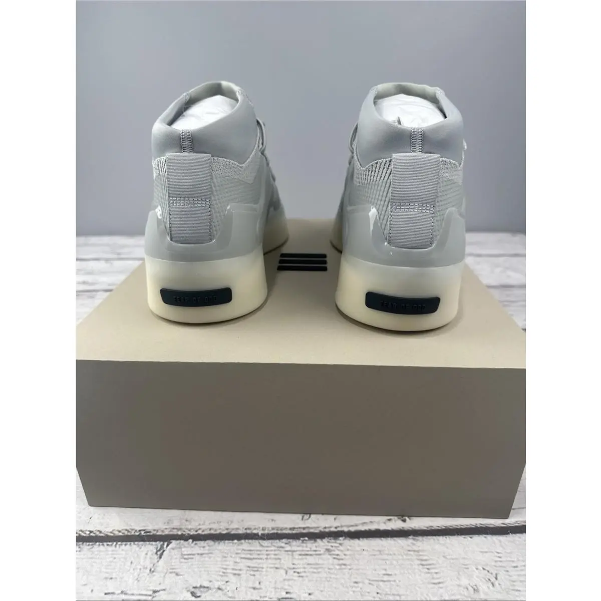 Adidas shoes - Fear of God Athletics x adidas I BASKETBALL - IE6188 - Gray, Manufacturer: Sesame/Carbon/Sesame 3