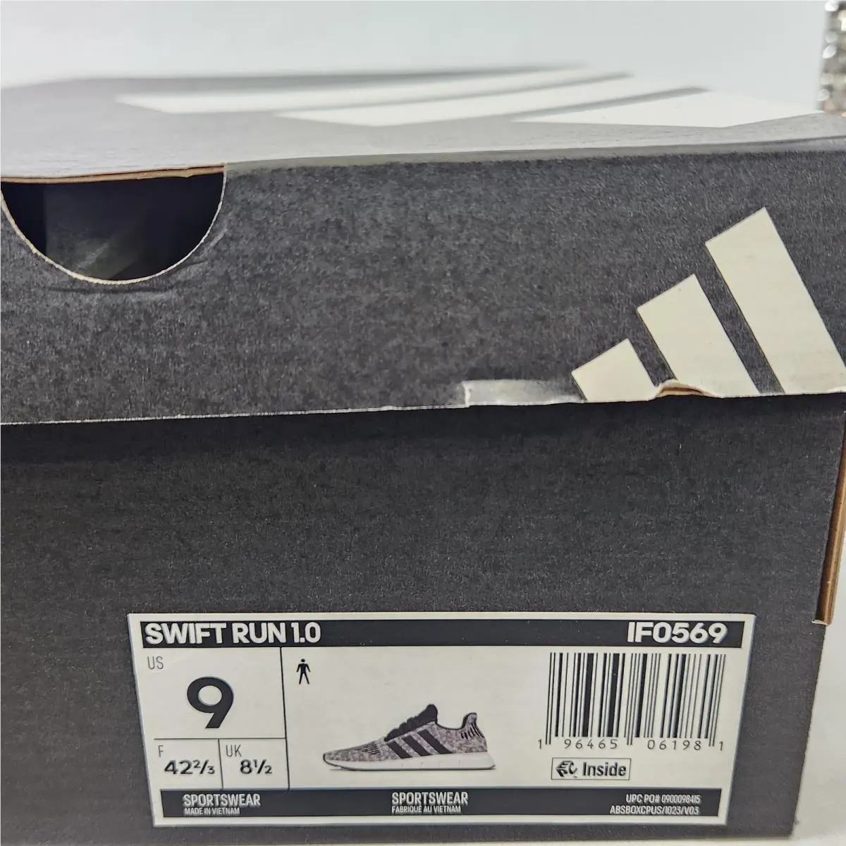Adidas shoes - swift run 1.0 - swift run - IF0569 - Gray 5