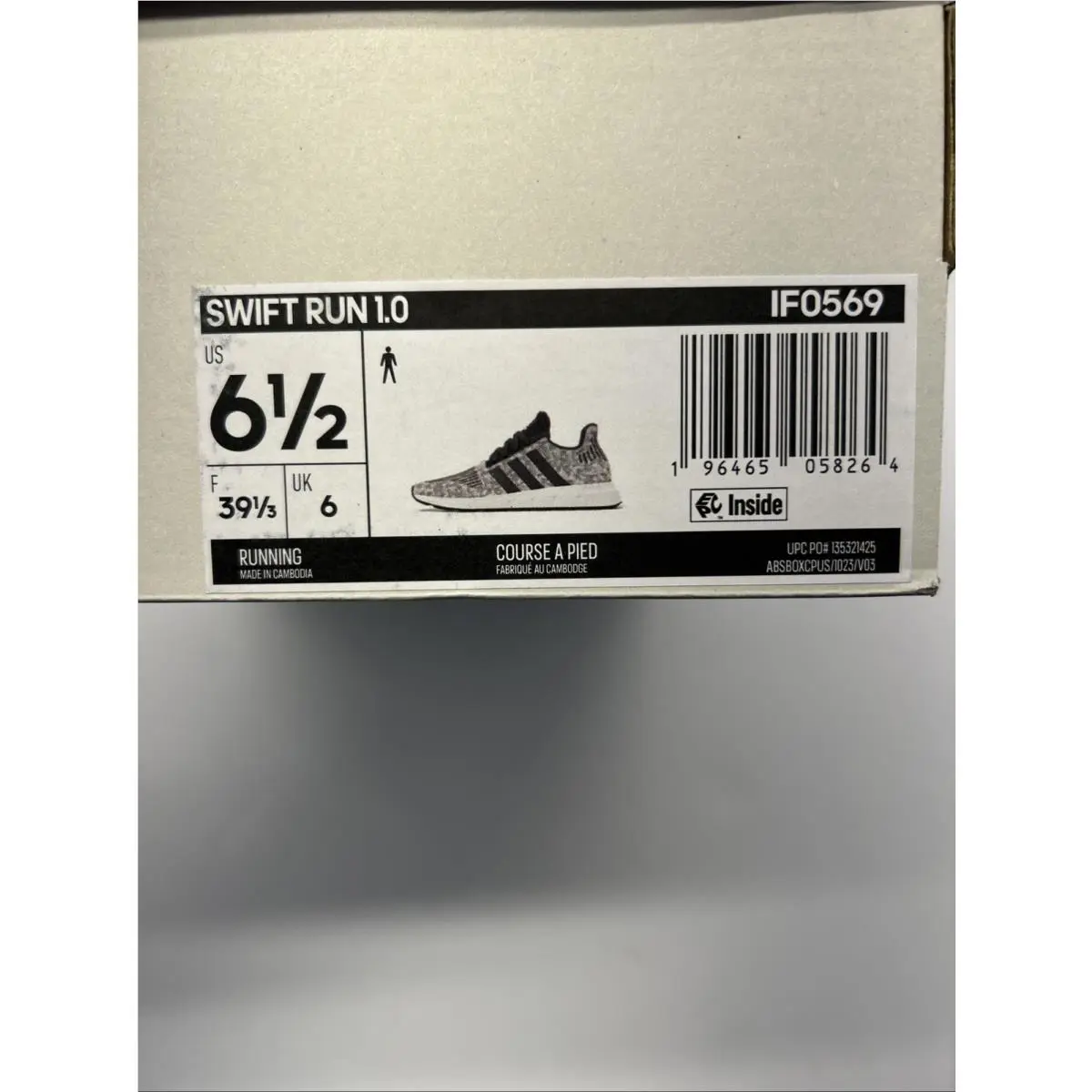 Adidas shoes - adidas Swift Run - Swift Run - IF0569 - Black/White 7