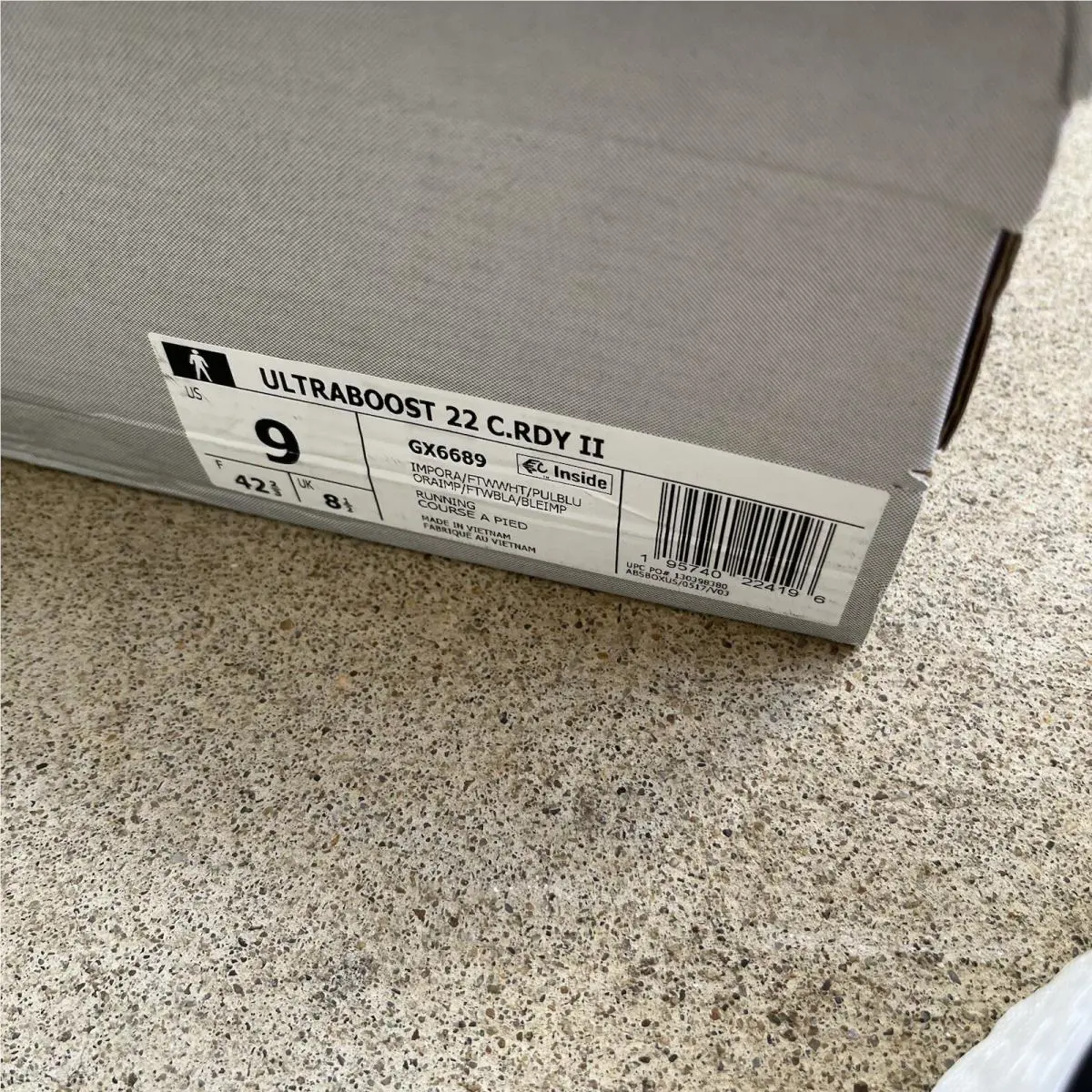 Adidas shoes - adidas UltraBoost 22 - UltraBoost - GX6689 - Black/Orange/White 8