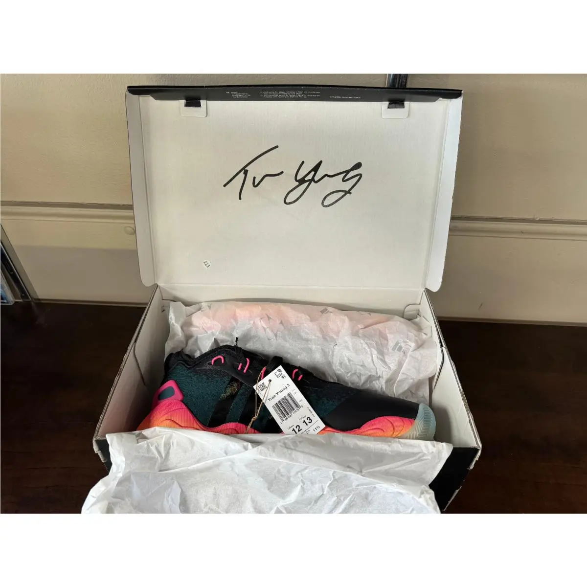 Adidas Trae Young 3 Low Arctic Night IE9303 Size 12