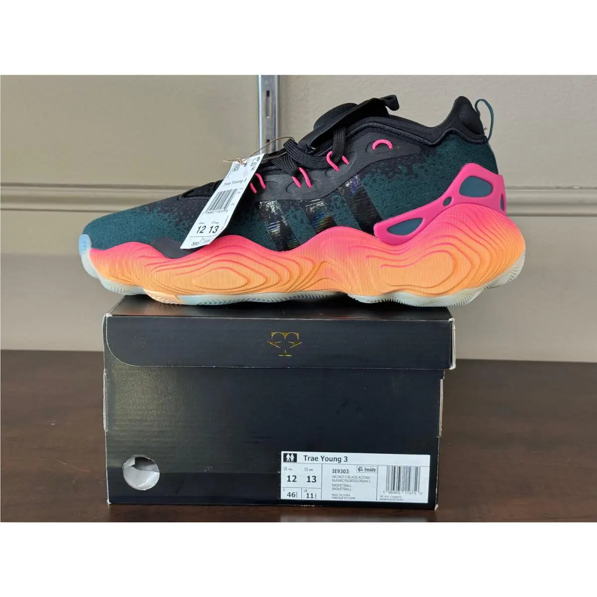 Adidas shoes - adidas Trae Young 3 - Trae Young - IE9303 - Black 0