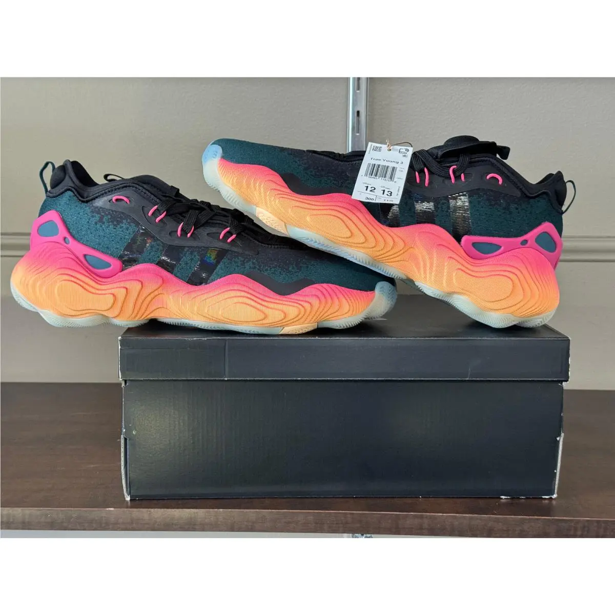 Adidas shoes - adidas Trae Young 3 - Trae Young - IE9303 - Black 1