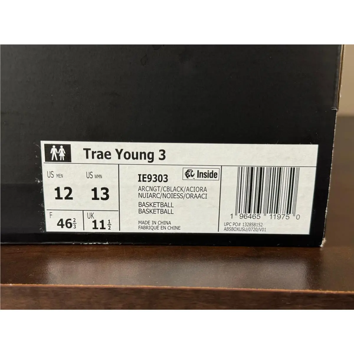 Adidas shoes - adidas Trae Young 3 - Trae Young - IE9303 - Black 4
