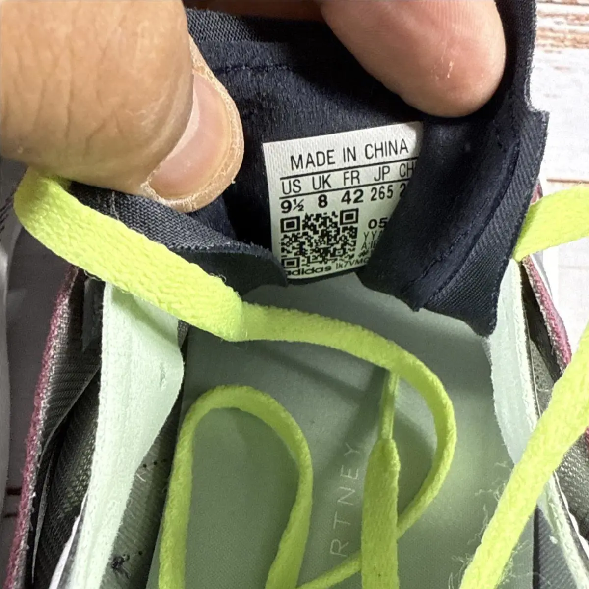 Adidas shoes - adidas Stella McCartney - Stella McCartney - IE3489 - Tactile Green / Clear Onix / Trace Purple (UPC: 196478621264) 1