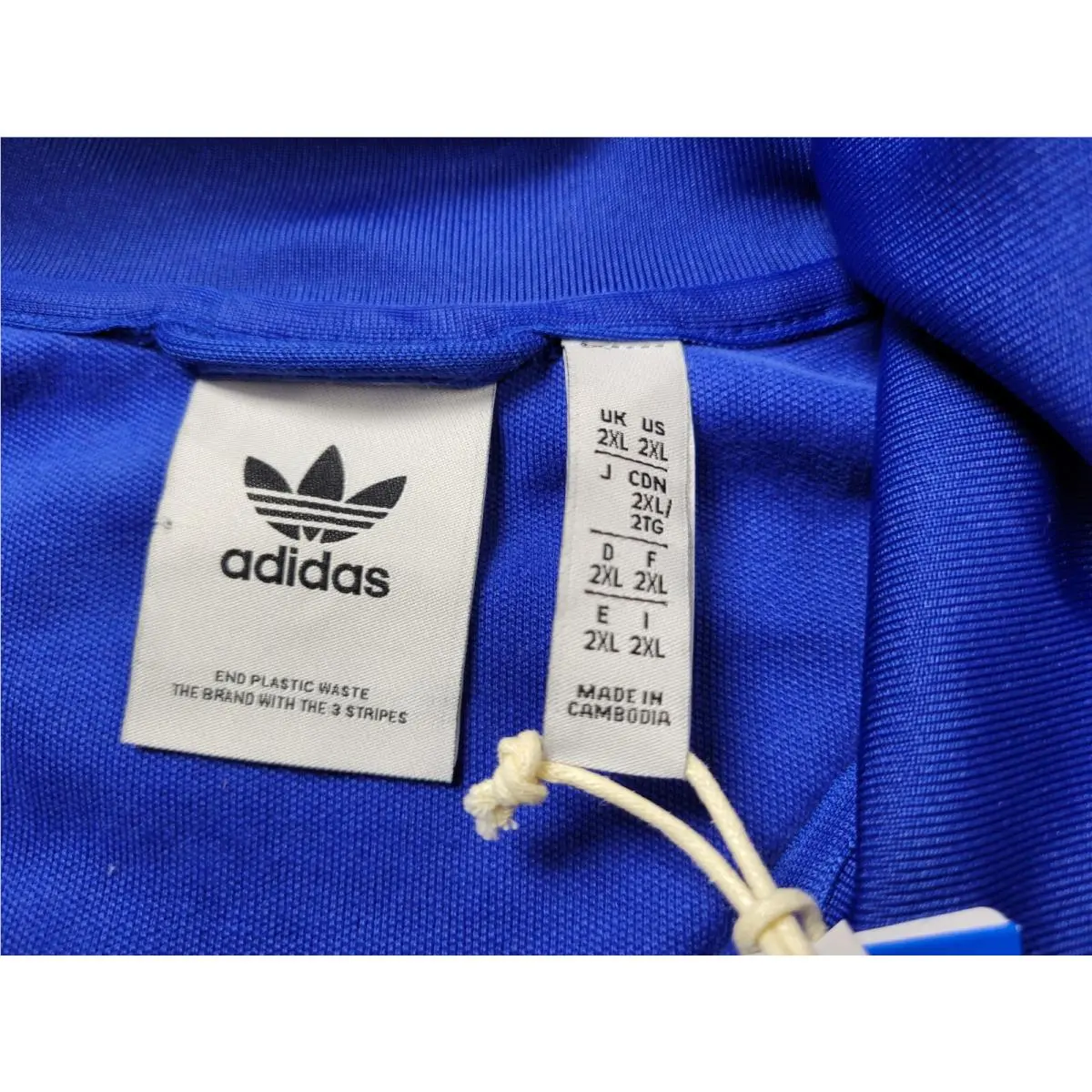 Adidas clothing - Adidas Beckenbauer FB Nations France - HK7406 - Blue Gold Red White 7