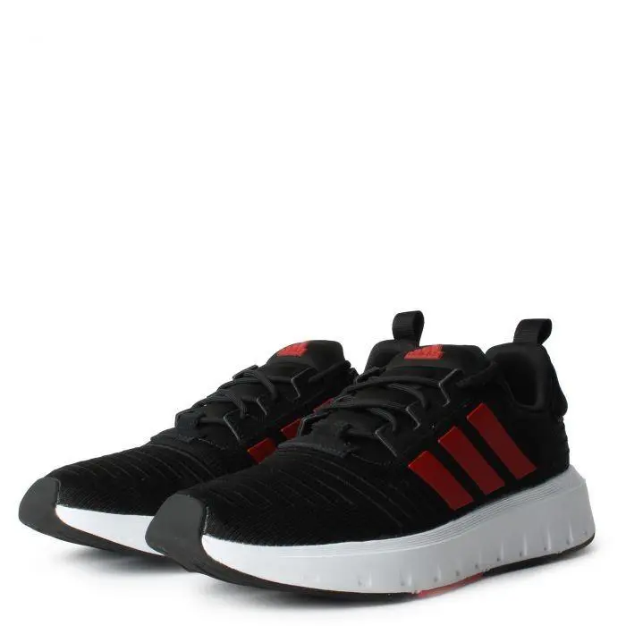 Adidas shoes Swift Run - BLACK/ RED/ WHITE 8