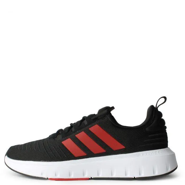 Adidas shoes Swift Run - BLACK/ RED/ WHITE 6
