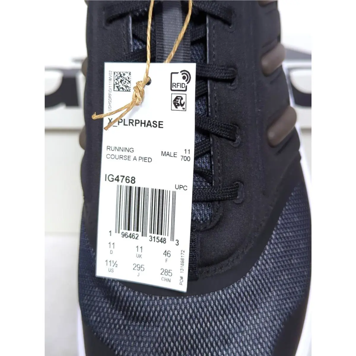 Adidas shoes - adidas X_PLRPHASE - IG4768 - Black (UPC: 196462315483) 2