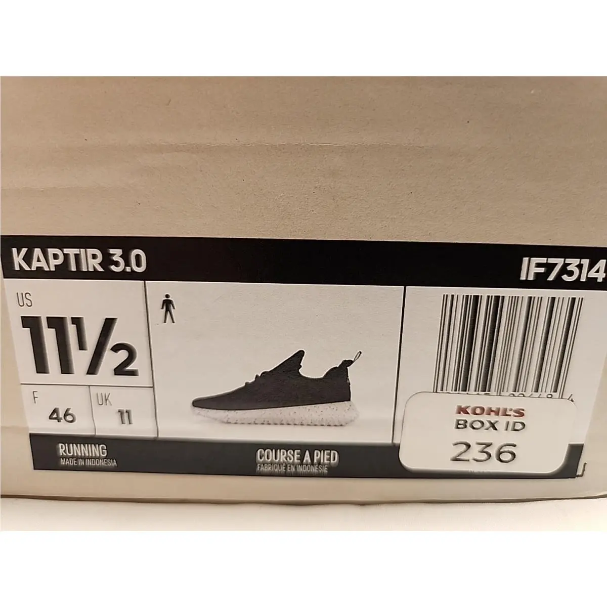 Adidas shoes - adidas Kaptir - Kaptir - IF7314 - Black (UPC: 196465896484) 6