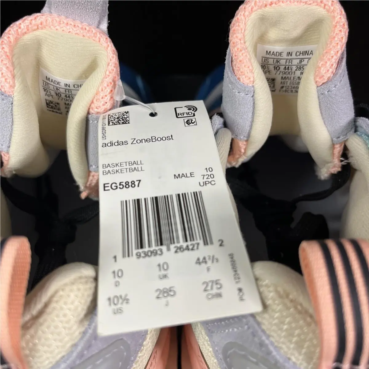 Adidas shoes - Zoneboost - Zoneboost - EG5887 - Multicolor 5
