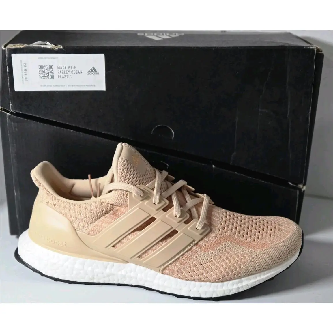 Adidas Ultraboost 5.0 Dna Halo Blush White Women’s Athletic Sneakers Sz 11