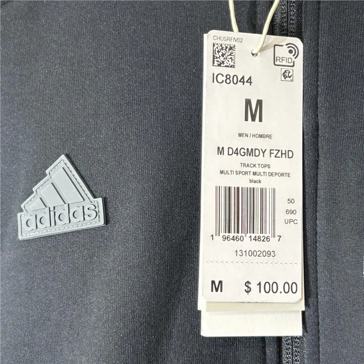 Adidas clothing - IC8044 - IC8044 - Black Gray 0
