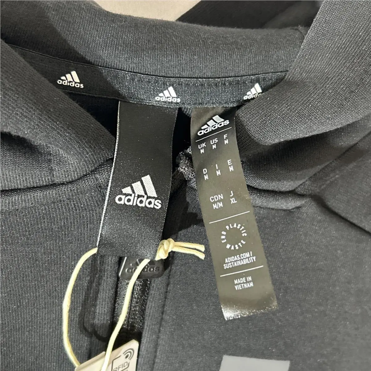 Adidas clothing - IC8044 - IC8044 - Black Gray 1